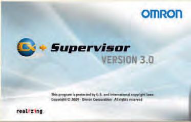 CX-Supervisor Güçlü Makine Görselliği CX-Supervisor CX-Supervisor, çok sayıda PC tabanlı HMI gereksinimi için güçlü fonksiyonları destekler.