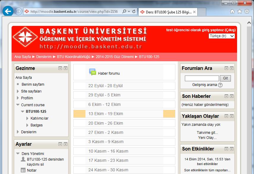 Öğretim Elemanları İçin Uzaktan Öğretimde Ders Verme ve İçerik Yönetimi Adımları sorulmaz.