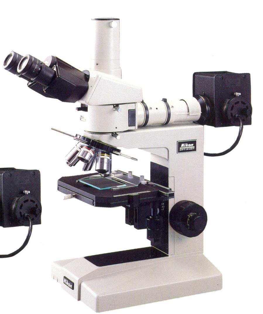 Çeşitli araştırma mikroskop örnekleri.