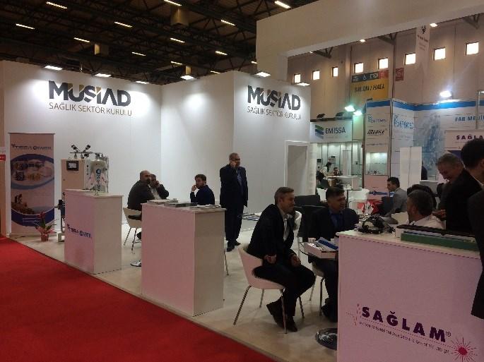 İZMİR TİCARET ODASI NIN EKSPOMED EURASIA 2018 FUARI ŞEMSİYE STAND ORGANİZASYONU Odamız söz konusu fuara 6 Üye firmamızın