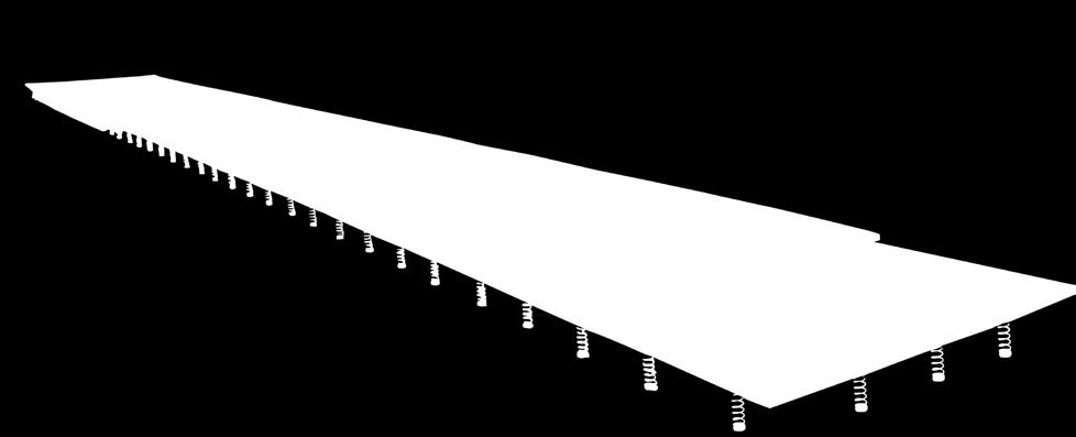 2-13m=26m 2 15,5m=31m 2-18m=36m 2 ) Genişlik 2 metre