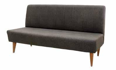Miller Sofa Double L140 W71 H82 Beech wood frame. Custom size available.