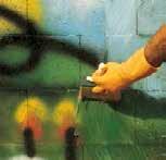 Paketleme: 5 ve 20 kg. WallGard Graffiti Remover Gel Grafiti nedeniyle hasara uğramış yüzeylerin temizliği için tiksotropik deterjan. Kıvam: likit jel. Renk: saman sarısı.