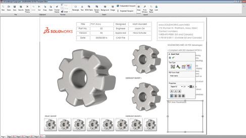 SOLIDWORKS MBD Üretimi kolaylaştırmak ve hızlandırmak için teknik resimsiz çalışma SOLIDWORKS MBD (Model Tabanlı Tanım), SOLIDWORKS 3D tasarım yazılımına yönelik entegre bir teknik resimsiz üretim