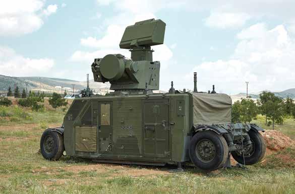 AKKOR Aktif Koruma Sistemi Geliştirme Projesi kapsamında yakın mesafeden atılan RPG ve Anti-Tank güdümlü mermilerin yüksek doğrulukla tespit ve takibini gerçekleştirmek üzere Fiziksel İmha Radarı