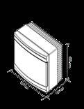 borled Sigorta Kutuları Distribution Box-Sealed 9 lu Sıva Üstü Sigorta Kutusu 9 Module Distribution Box-Surface Mounted TS IEC 60670-24 BR-806 BR-806-H Ürün Adı Product Description 9'lu Sıva Üstü