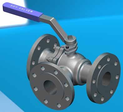 Dünyanın Vanasını Üretiyoruz / We Produce The World s Valve Küresel Vana ( yollu, Flanşlı, T- Port) Ball Valve ( Way, Flanged, T- Port) Ødxn Ødxn NO PARÇA ADI PART NAME MAZEME/MATERIA GÖVDE BODY ASTM