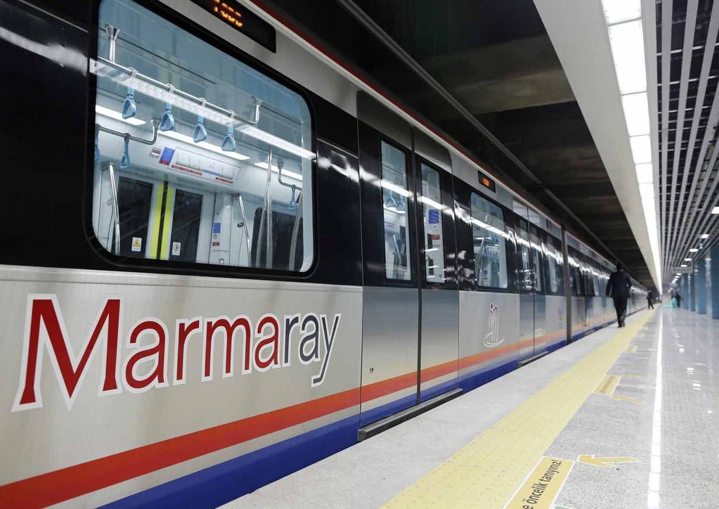 Marmaray İstanbul - Türkiye Marmaray, İstanbul un Avrupa ve Asya yakalarını İstanbul Boğazı altından geçen tüp tünelle birleştiren demiryolu geliştirme projesidir.
