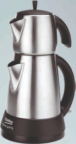 2110 IM Tea Party Çay Makinesi-Inox Çayın lezzetini koruyan, sağlıklı paslanmaz çelik çay filtresi ile uzun yıllar güvenle kullanım imkanı.