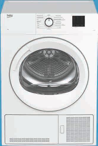 Beko kurutmalı çamaşır makineleri hem yerden hem de zamandan tasarruf ettiriyor.