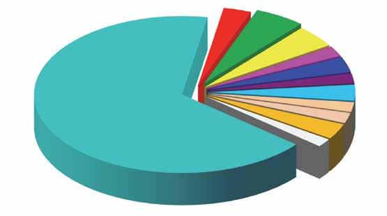 Dış Hat Yolcu Trafiği Yabancı Şirketler Payları (%) AUI; 3,0% KTK; 5,5% TCX; 4,6%