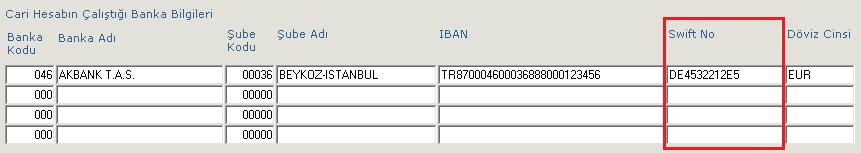 CARİ HESAP SİSTEMİ Cari Hesap Kartı - Not alanlarında Referans penceresi açılması sağlandı. Not/Açıklama 2 referans türüne kaydedilen referans kartları gösterilir ve seçim yapılabilir.