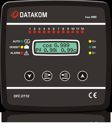 05 Enerji Kalitesi Reaktif Güç Kontrol Rölesi x mm DFC 0 Reaktif Güç Kontrol Rölesi 580-875,00 TL Türkçe menüler ile kullanıcı dostu ve kolay kullanım Kolay ve çabuk devreye alınır Akım ve gerilim