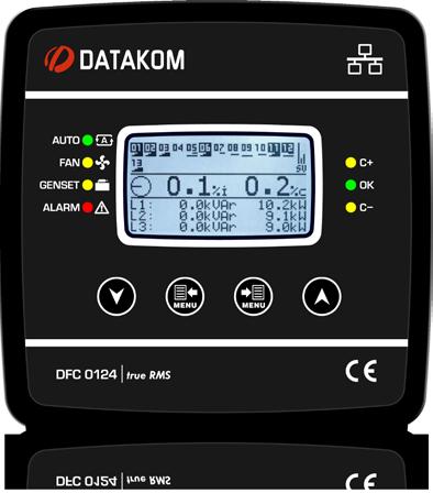 05 Enerji Kalitesi Reaktif Güç Kontrol Rölesi HABERLEŞME i Modbus RTU RS-85 Modbus TCP/IP SNMP TCP/IP sunucu TCP/IP istemci UDP SMTP Dinamik DNS desteği Gömülü Web sitesi, HTML GSM-SMS mesaj