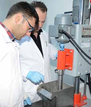 Mekaniği Laboratuvarı Hidrolik Laboratuvarı Malzeme Mühendisliği Mekanik Testler Laboratuvarı Isıl İşlem Laboratuvarı X - Işınları Laboratuvarı Metalografi Laboratuvarı Malzeme Karakterizasyon