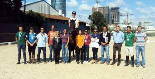 TMOK tan Bir Destek de Binicilik Federasyonu na TOC Supports Equestrian Federation 24-29 Ağustos 2014 tarihleri arasında İstanbul Atlı Spor Tesisleri nde düzenlenen binicilik kursuna Türkiye Milli