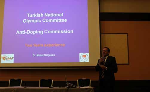 takdirle karşılandığı belirtildi. Turkey s fight against doping has been exemplified for the Balkan countries.