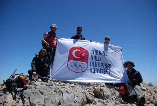 Dağda Olimpik Felsefe ve Olimpik İzler Olympic Philosophy and Olympic Traces on the Mountain TMOK Kültür ve Olimpik Eğitim Komisyonu Üyesi Prof. Dr.