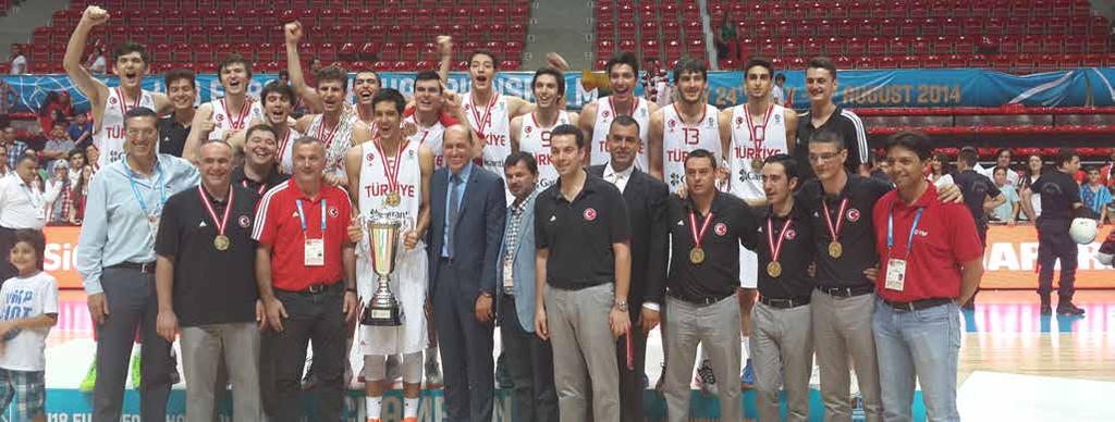 Potada Gençlerimiz Işıldıyor A Glittering Generation in Basketball Türk basketbolu iki önemli başarıya imza attı.