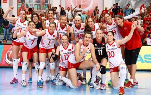Voleybol Kadın Milli Takımımız Avrupa Şampiyonu Turkish Women s National Volleyball Team are the European Champions CEV Kadınlar Avrupa Ligi finalinde Almanya ile karşılaşan A Milli Kadın Voleybol