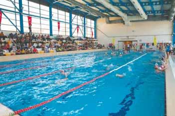 FUTBOL TURNUVASI KUPA TÖREN Yüzme Bran: Yar Yüzme Olimpik Yüzme Havuzumuzda ücretsiz olarak 2140 kii yararlanmtr.