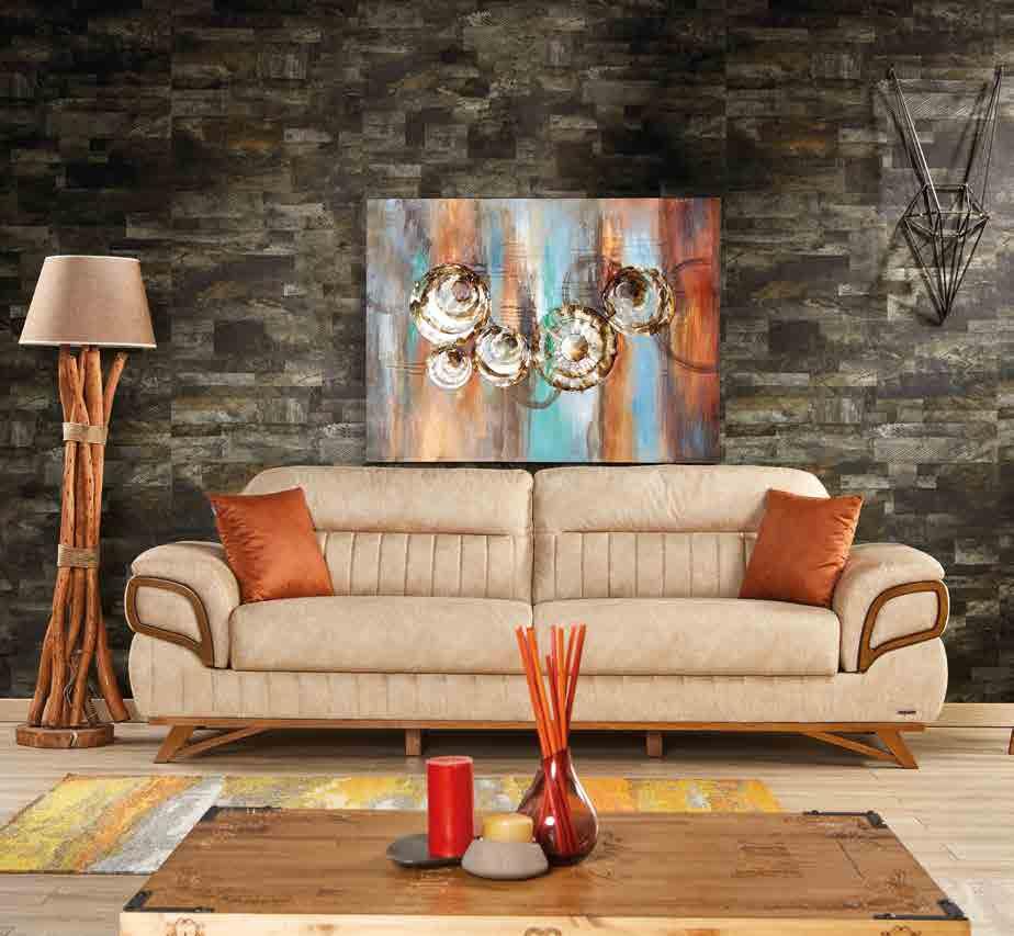 Yükselen trend! Dekorasyon dünyasında yükselen trend, eskiyi hatırlatan çizgilere sahip mobilyaları modern renklerle bugüne uyarlamak.