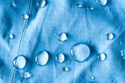 Water Repellency ISO 4920 Rating 100/100 1-5-30-210 lt Tekstil, süet ve nubuk 9 ay / 10 yıkamaya kadar, polyester Tüketim 50-100 ml/m 2
