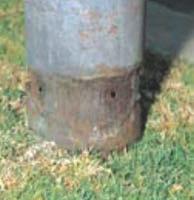 Korozyona Uğramaz / Non-Corrosive Dış ortam şartlarından etkilenmez. Çürümez, paslanmaz, okside olmaz. GFRP poles do not influenced any environmental effects. It is nonpenshable and stainless.