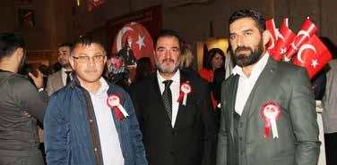 Vali Yücel Yavuz ve eşi Şengül Yavuz un ev sahipliği yaptığı resepsiyona Trabzon protokolü, Kamu Kurum Müdürleri, STK ve Siyasi Parti Temsilcileri,