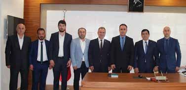 .. Meclis Başkanımız Sebahattin Arslantürk ve Yönetim Kurulu Başkanımız Eyyüp Ergan üyeleri ziyaret ederek görüş alışverişinde bulundu.