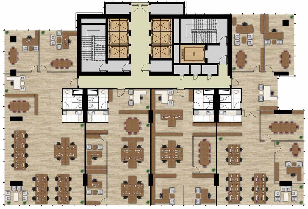 ALAN: 294,77 m OFİS OFİS 3 4 NET ALAN: 127,60 m BRÜT