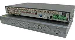 TVI, Analog ve IP Kamera 264 Sıkıştırma Formatı Cep Telefonu yazılımı: XMEYE 16x Ses, HDMI, VGA, 2x USB, Mouse ile Kolay Dijital Zum Ağ üzerinden veya USB bellek / diske kolay yedek alma 32 Kanal
