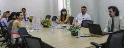 FAALİYETLERİMİZ Seminer Orta Asya da Güvenlik Sorunları 4 Haziran 2015 tarihinde Kazak Alman Üniversitesinden Prof. Rustam Burnashev Orta Asya da Güvenlik Sorunları konulu seminer verdi.