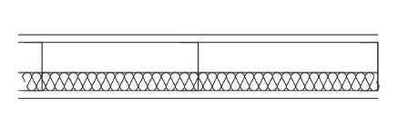 2) SES YALITIMINDA WOOLER IN ALÇI PANEL İLE KULLANIMI VE GÖRÜNEN SES GEÇİŞ KAYBI DEĞERLERİ (R ) Şekil 2.5 Alçı Panel Kullanımı Grafik 1.