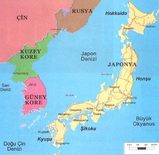 Ekonomik Mucizenin Ülkesi: Japonya KİMLİK KARTI Yüz ölçüm : 377.815 km2 Nüfus: 126.045.