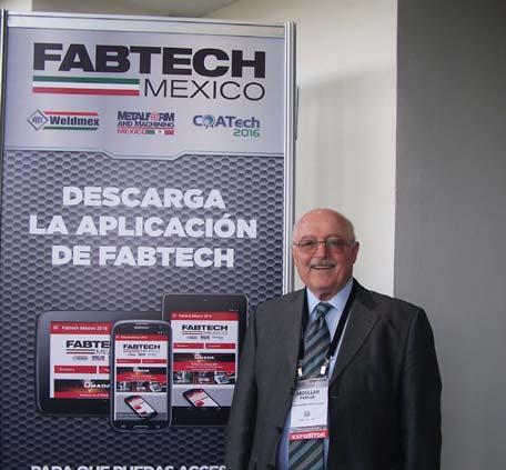 AKDER / BÜLTEN MEKSİKA DA FABTECH-MEXICO FUARINA KATILDIK 04-06.05.2016 tarihlerinde Meksika ın başkenti Meksiko da düzenlenen FABTECH 2016 fuarına OAİB MTG desteği ile katıldık.