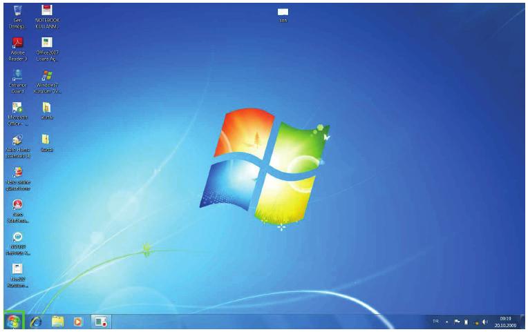 WINDOWS GERİ YÜKLEME Windows 7 işletim sisteminin yeniden kurulumu ve dosyaların yedeklenmesi; Bilgisayarınız ile Windows kurulum DVD si verilmemektedir.