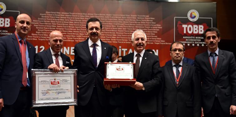 Dönem Akreditasyon sürecinde yer alan Gümüşhane Ticaret ve Sanayi Odamız (GTSO) Türkiye Odalar ve Borsalar Birliği(TOBB) Başkanı M.