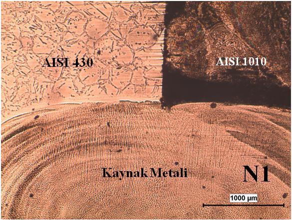 AISI 430/1010 Alaşım Çiftinin PTA Yöntemiyle Kaynak Edilebilirliliği Kaynak kesiti dört geometrik parametre kullanılarak karakterize edilir.