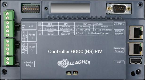 Gallagher Denetleyicileri Denetleyici 6000 C300100 Gallagher Denetleyici 6000 işletme kurallarını uygular, çevreyi izler, diğer entegre sistemlerle iletişim kurar ve çevrimdışı erişim kararları alır.