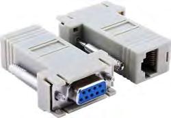 Dişi D-Sub Adaptör PC EA101 8P/8C Dişi - 9 Pin Erkek D-Sub Adaptör MD100 4 Pin Mini DIN