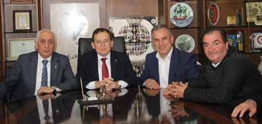 BORSAHABER 18 TTSO Başkanlarına Tebrik Trabzon Ticaret ve Sanayi Odası nda Meclis Başkanlığına seçilen Şadan Eren ile Yönetim Kurulu Başkanlığına seçilen Suat