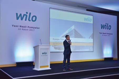 ENDÜSTRİ OTOMASYON HABERLER Wilo sektör temsilcilerine yeni nesil pompaların özelliklerini anlattı Wilo düzenlediği seminerlerle yeni nesil pompaların özelliklerini anlatıyor.