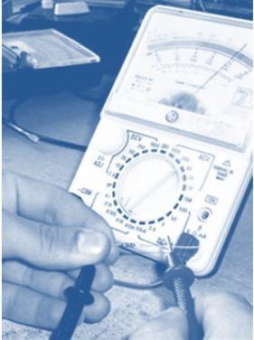 Ohmmetreler veya avometreler çalışan bir cihazda ölçüm yapılırken problarının ikisinin de elle tutulmamasına dikkat edilmelidir.