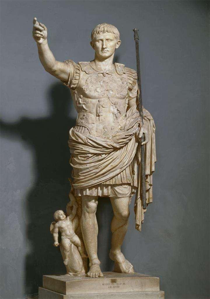 İmparator Augustus (Primaporta), MÖ 1.