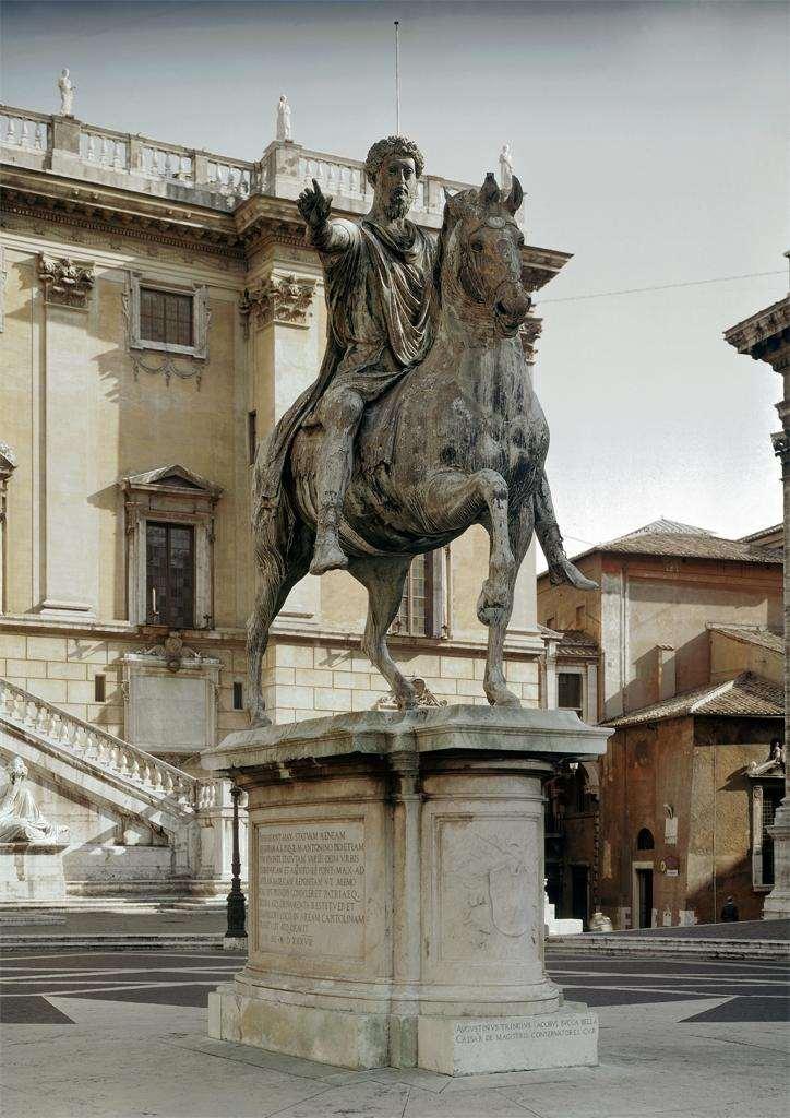 Marcus Aurelius Anıtı, MÖ 161-180,