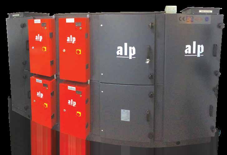 Alp Elektrostatik Filtreli Hava Temizleme Santralleri Elektrostatik filtrelerimiz, montaj, bakım ve kullanım kolaylığına sahiptir.