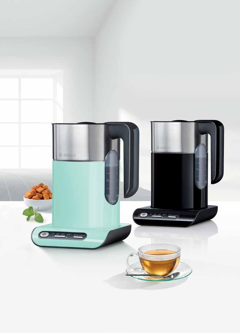 Bosch su ısıtıcılar yeni tasarımları ve göz alıcı renkleri ile mutfaklarınızda yerini alıyor.