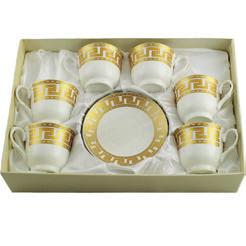 DESIGN 10399 FINCAN GRUBU GUZELLER KAHVE FINCANI ALTIN DESENLI / GUZELLER COFFEE CUP GOLD DESIGN