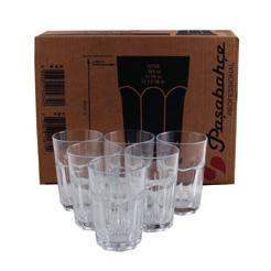 PCS PASABAHCE RAKI BARDAGI ALANYA GOLD 6 PARCA / PASABAHCE RAKI GLASS ALANYA GOLD 6 PCS 10123 PASABAHCE SU BARDAGI